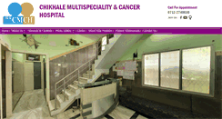 Desktop Screenshot of chikhalecancerhospital.com